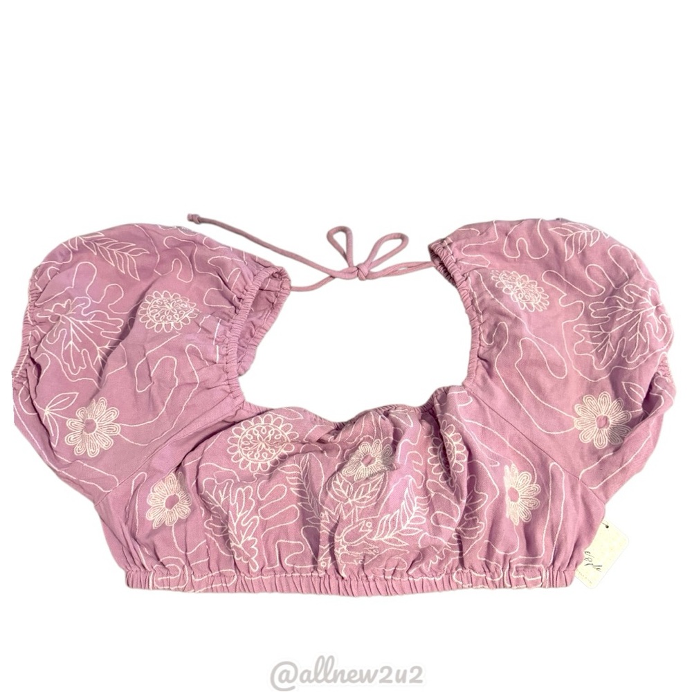 Free People 2 pc Set Lotus Gorgeous Soft Lilac Medium - Picture 13 of 15